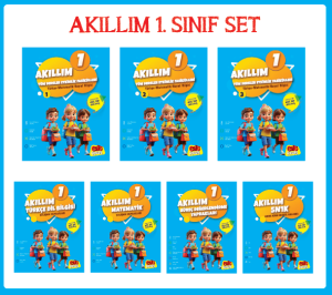 Akıllım 1. Sınıf 2. Dönem Set ( 7 Kitap ) Akıllım 1. Sınıf 2. Dönem Set ( 7 Kitap )