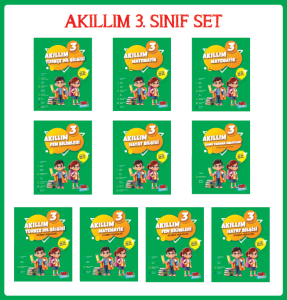 Akıllım 3. Sınıf Set (10 Kitap) Akıllım 3. Sınıf Set (10 Kitap)