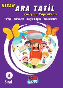 Elitçocuk 4. Sınıf Nisan Ara Tatili Çalışma Yaprakları