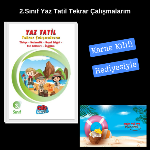 Elitçocuk 3. Sınıf Yaz Tatil Çalışma Yaprakları